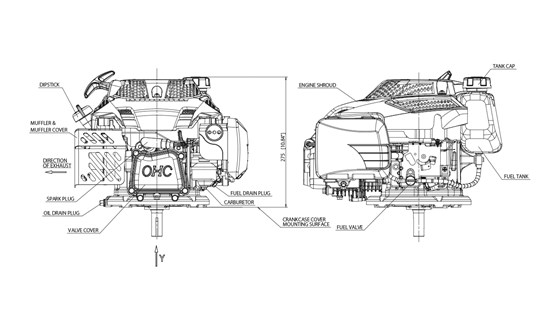 EA175 drawing 2 fullsize Robin EA 175V